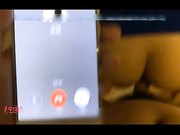 邊給女情人打電話邊操騷逼老刺激了