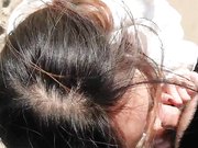 包皮哥海边艳遇离异富姐大冷天直接脱下裤子就在户外无套猛插