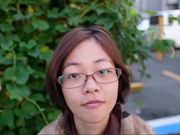 19歲京大短發眼鏡氣質援交娘-前戲篇