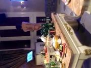 大飞哥最近买码中了几千块请几个老铁去KTV包房找来两个小姐跳脱衣舞一块嗨