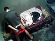 棚户区炮房大叔泄火硬度不够想要舔逼被拒绝了