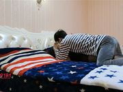 约操公司性感前台小姐姐好身材闺房多姿势爆操