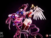 最新2019版3D同人无损CG《守望先锋》+《生化危机》+《蝙蝠女》