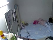 对白淫荡蜗居小两口激情啪啪床上床下来回干