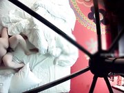 酒店水滴摄像头偷拍年轻情侣激情女的一看就是个欲女