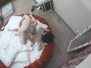 情趣酒店白发老头和年轻貌美情妇啪啪