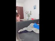 性感網紅鹿少女水中下藥迷倒男鄰居自嗨