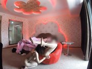 情趣房约炮长腿网袜女医生跪舔后入精液洗脸.