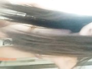 “你是谁呀啊不要躲开干啥呀”饥渴男强行把性感高挑漂亮美女啪啪