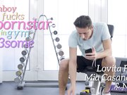 色情明星健身房操2个狂热女粉丝.