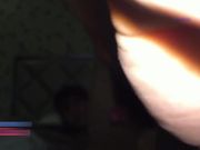 小伙带着乡下女友见世面酒店开房不断变换各种体位探索