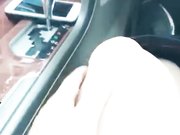 抖音小情人下班后与西装炮友路边车震玩刺激