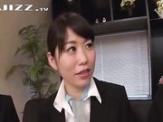 公司文员秘书的丝袜诱惑 足交让你爽翻天4