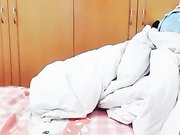 双马尾清纯漂亮年轻嫩妹主播和炮友双人啪啪大秀