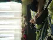 女神级短发美女背着闺蜜出租屋穿着性感情趣服勾引他男友