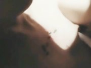 纹身男友用大屌填补寂寞骚逼浴室就给操了 无套抽插操的真带劲