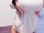 跳蛋塞入穴内另加水晶棒淫语挑逗水声清脆白浆泛滥