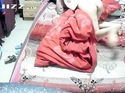 黑客监控 趁孩子睡着了赶紧啪啪小夫妻直播表演