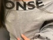 『米宝』淫荡大学生的3P日记 沙发上前后夹击 颜射吞精