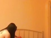 吃了壮阳药满脸绯红的排骨哥和水柔姐妹玩4P大战