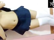 性感的大学妹子自慰 短裙长筒袜非常卡哇伊