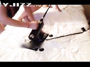 老公带着媳妇炮机宾馆操逼 真假鸡巴齐上 直接把骚媳妇干喷了几次