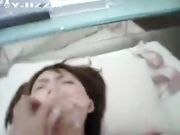 哄骗大一学妹到酒店玩SM内内塞进嘴里后一顿爆肏