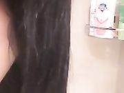 最近非常火的网红女主播洋大葱洗澡直播好想插她大屁股1