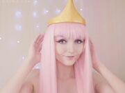 粉色系小公主 太敢玩了 拳入嫩穴 再入嫩菊