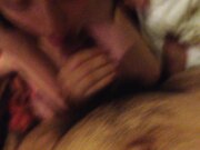 喜欢被颜射吃精的长发姑娘女上位骑马 忽然被男友戳菊花