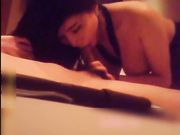 高级会所性感漂亮的口交女王竟被大鸡巴猛男强制征服