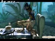 《爱丽丝梦游仙境》中的3D hentai