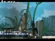 《爱丽丝梦游仙境》中的3D hentai