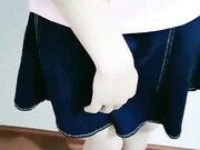 勾搭良家小少妇，丝袜短裙扒光了给小哥口交，躺在床上敞开腿给小哥舔逼