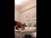 与36D豪乳美女客户的一次干柴烈火激情性爱完美露脸