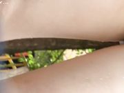 真实跟拍黑色泳衣小少妇皮肤白嫩 身材不错 不知道咋保养的