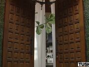 有颜值有身材的漂亮女友欲望太大挡不住最后和朋友两根大屌一起啪啪狠插