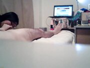 某师范大学英语老师离异大奶少妇与外教厮混到一起出租房做爱自拍后推式