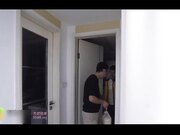 真空跳蛋购物大作战，失败就勾引外卖小哥干自己-真实刺激
