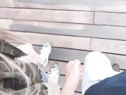 這次更大膽 白天上街玩無線跳蛋 全程露臉大尺度