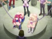 王女＆女骑士W超下品露出 后编 耻辱的观赏奴隶